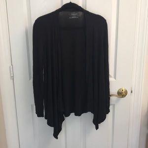 Black maternity cardigan